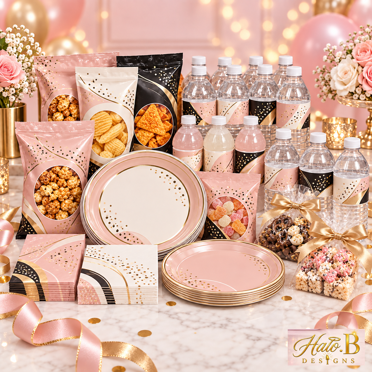 Halo B Designs Big Celebration Party Bundle premium product display