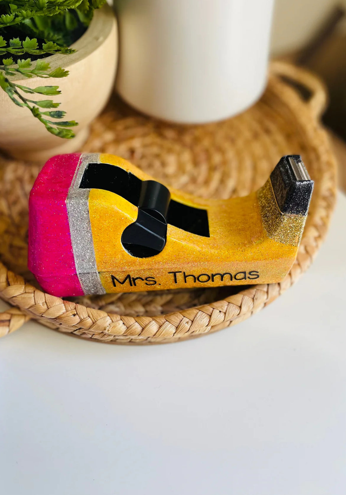 Crayon Tape Dispenser