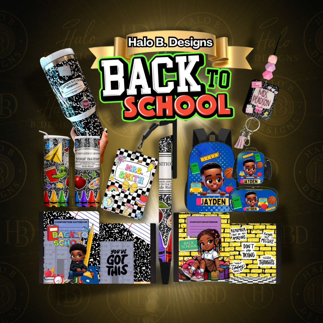 Personalized Back to School Office Set