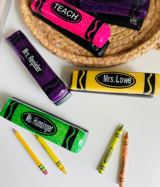 Crayon Stapler Dispenser