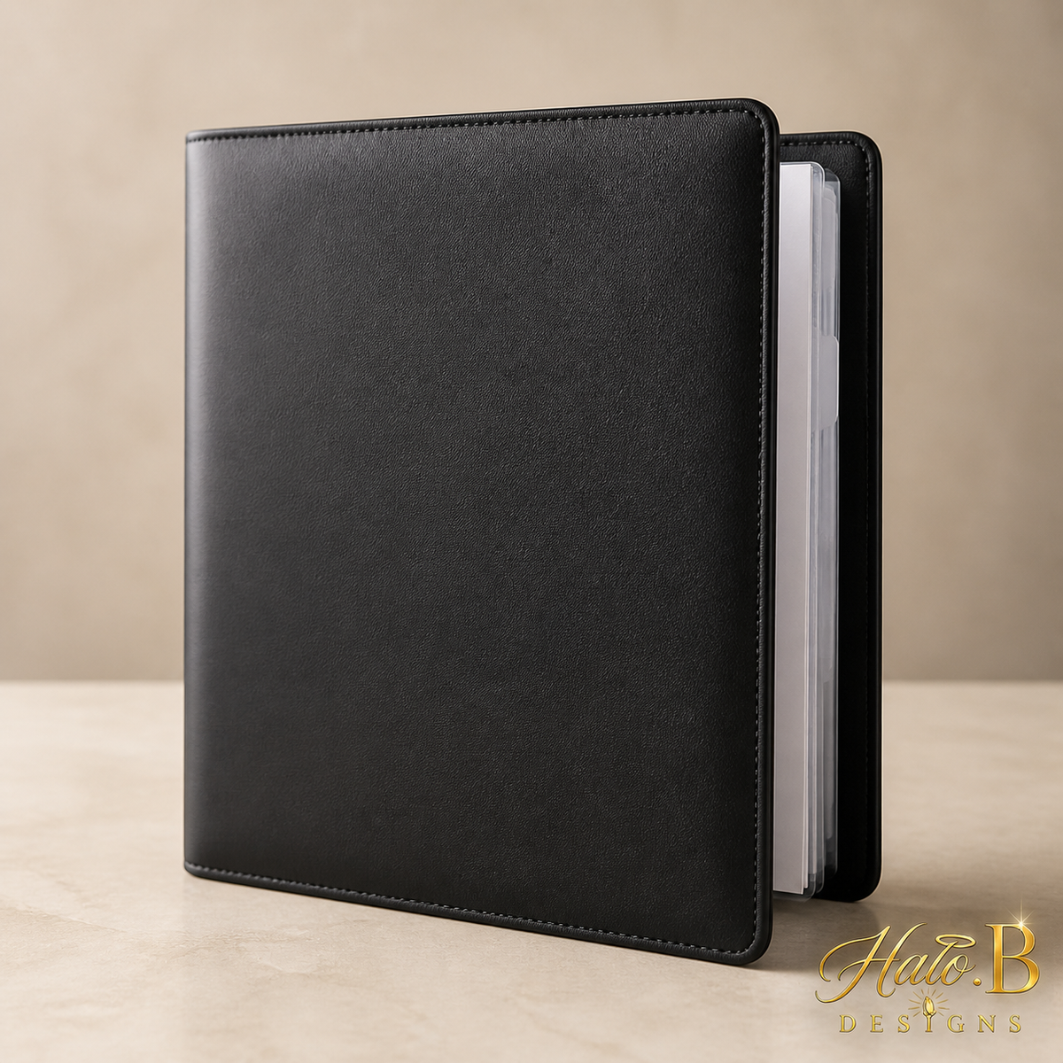 Personalized Portfolio-Style Clipless Binder