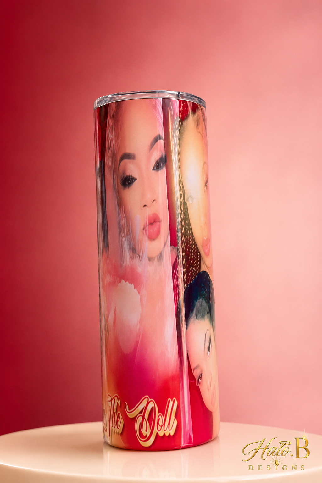 Personalized portrait tumbler