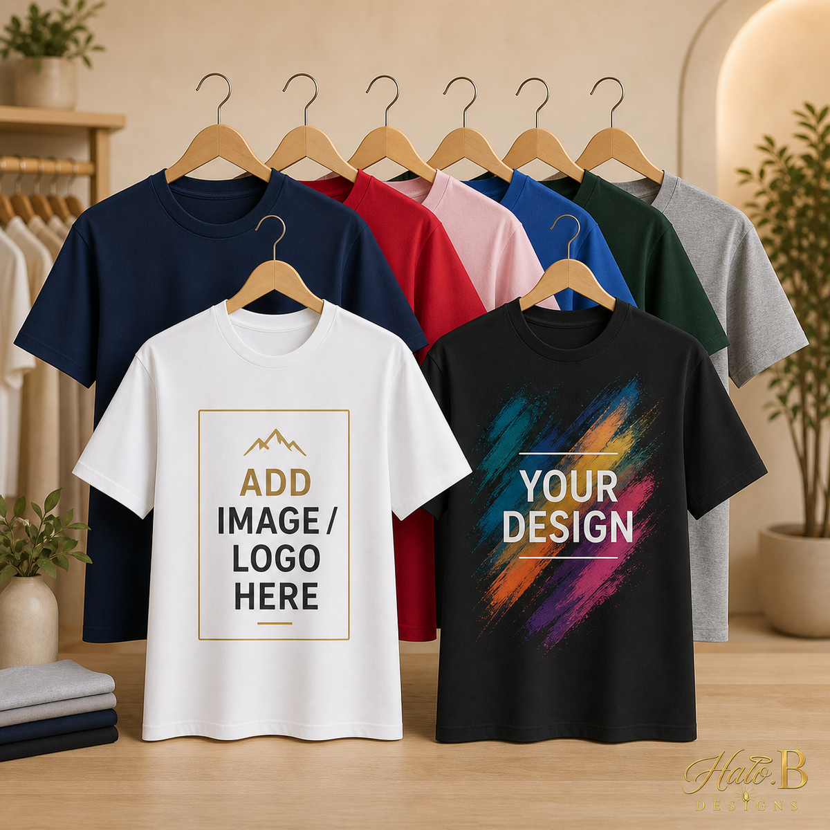 Custom graphic T-shirts with add image or logo and your design examples