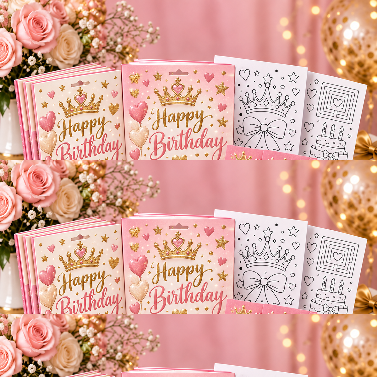 Halo B Designs Custom Party Favor Activity and Fun Pack premium product display