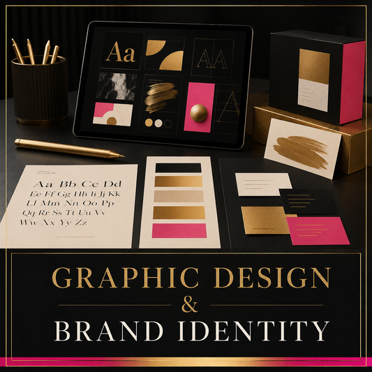 Halo B Designs graphic design and brand identity service