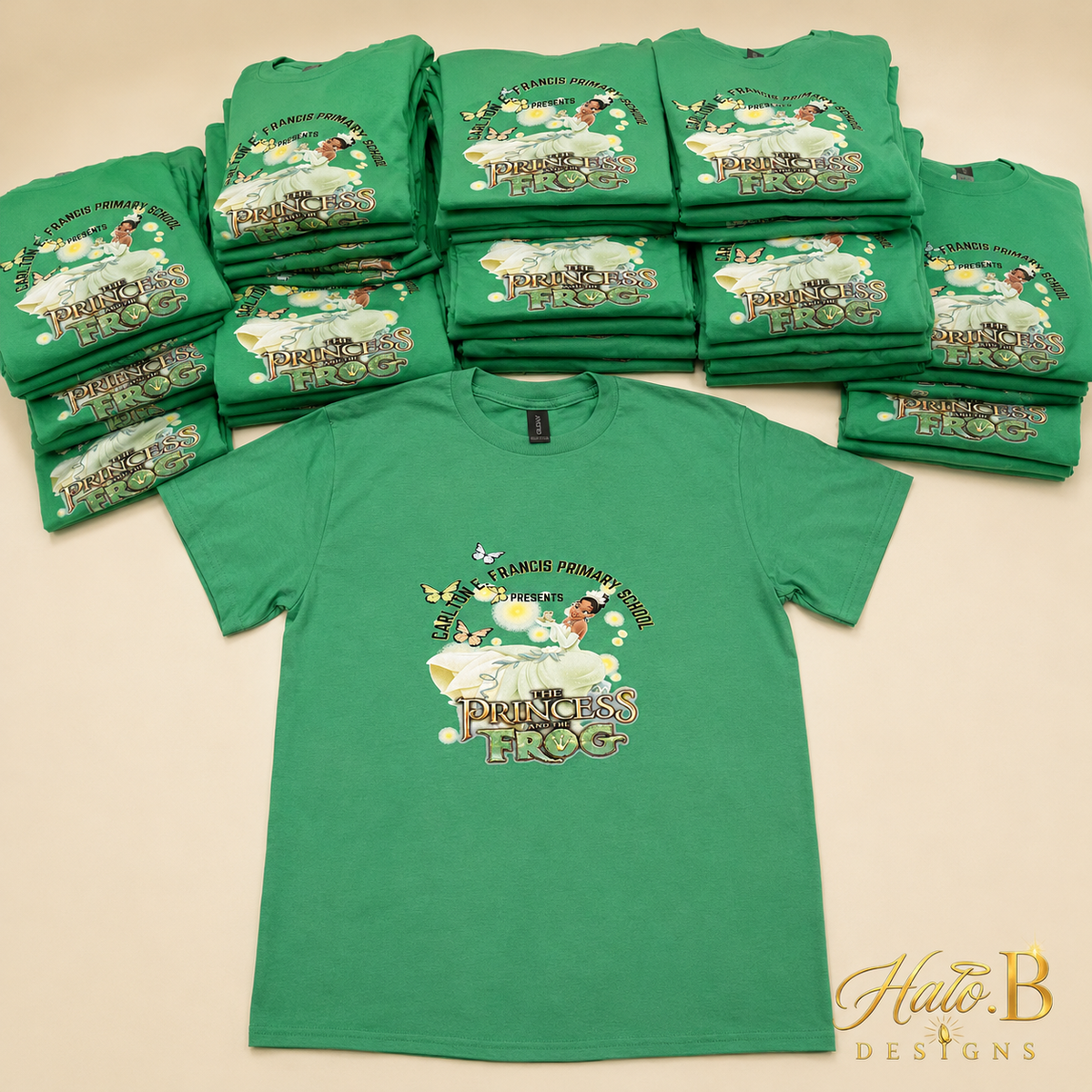 Custom bulk T-shirt order