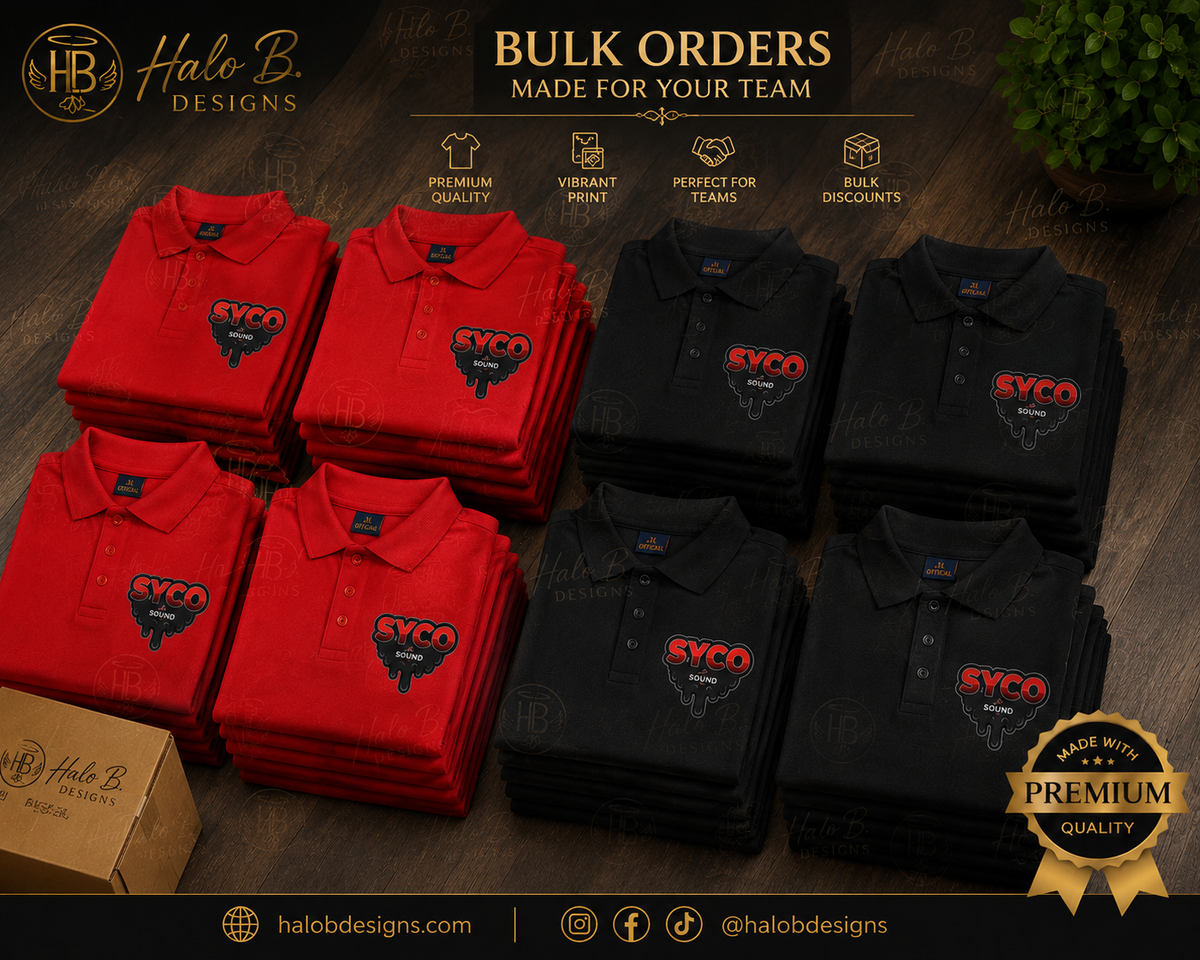 Custom Logo Polo Shirt