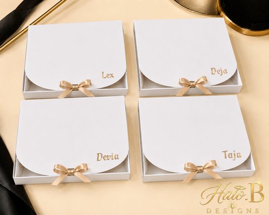 Luxury personalized gift boxes