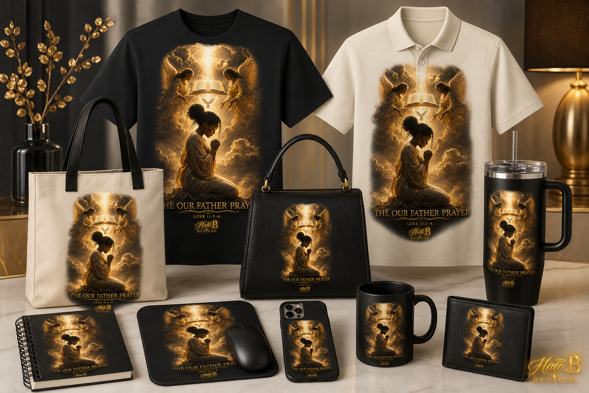 Our Father Prayer coordinated Christian gift and merchandise collection