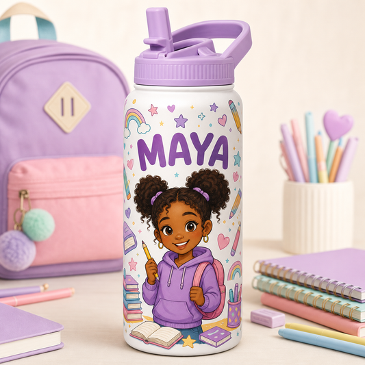 Personalized 32 oz Water Bottle