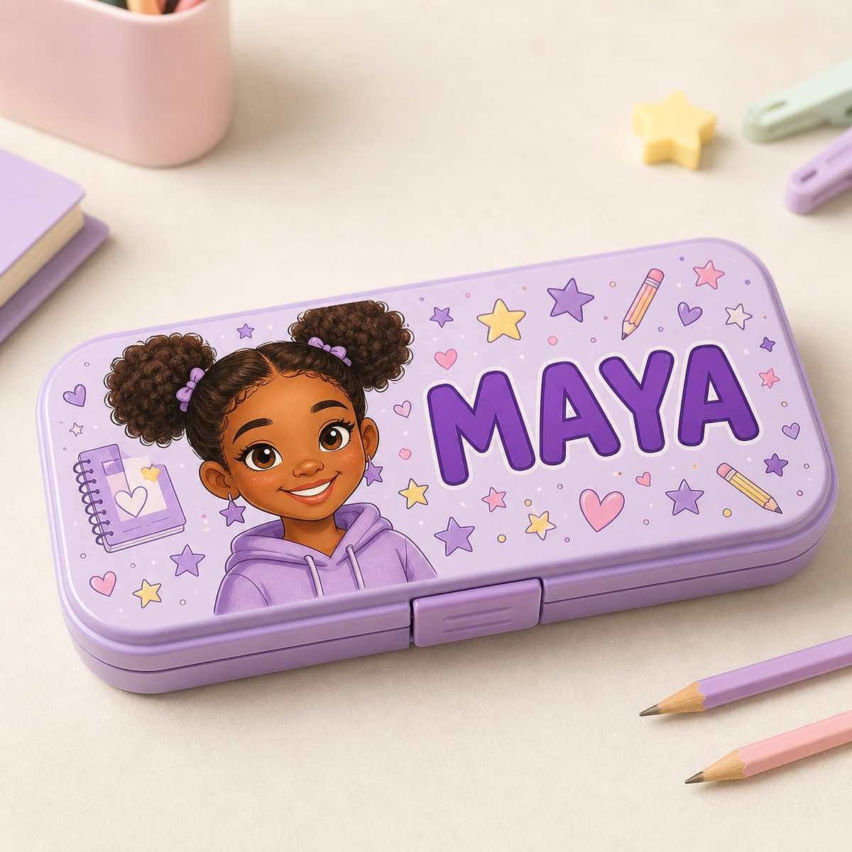 Personalized Character-Design Hard Pencil Case