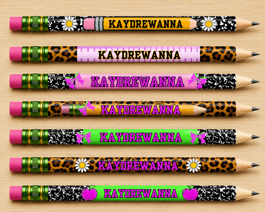 Personalized Pencil – Choose Your Design