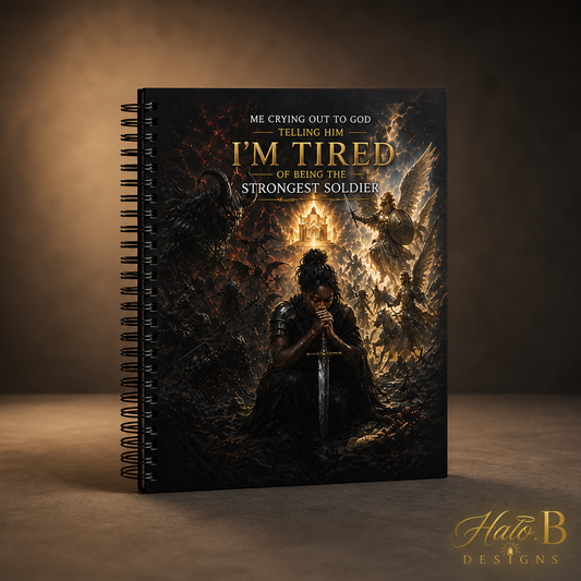 Strongest Soldier spiral notebook
