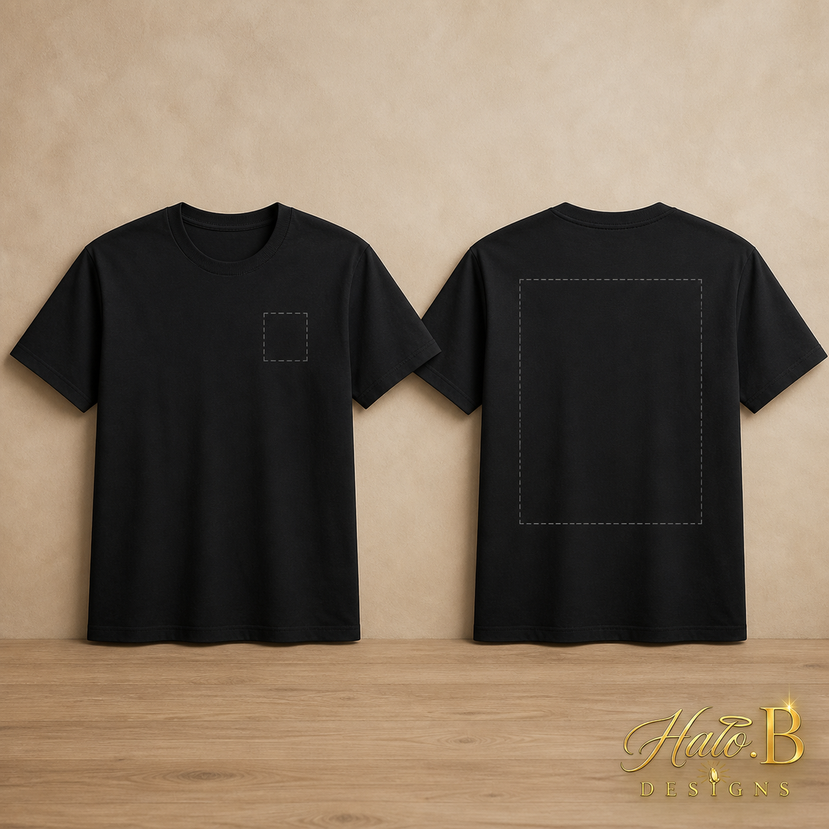 Custom Vinyl T-Shirt – Front Crest or Back Center